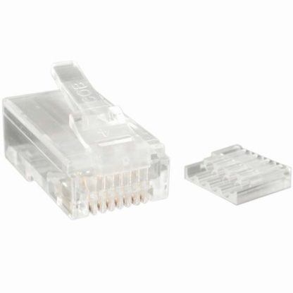 CRJ45C6STR50自作用Cat6対応LANケーブルコネクタ 50個入りパック 自作用RJ45モジュラープラグスターテック・ドットコム㈱