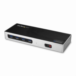 DK30A2DH<BR>デュアル4Kモニタ対応ドッキングステーション USB-C/USB-Aポート対応 2x HDMI/2x DisplayPort/Mac & Windows対応/6x USBポート<BR>スターテック・ドットコム㈱