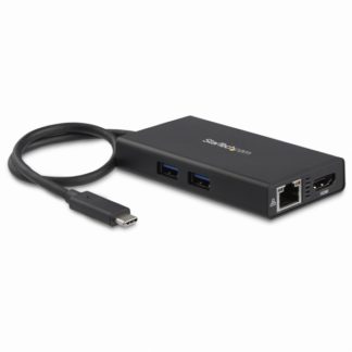 DKT30CHPDUSB Type-C接続マルチアダプタ 4K HDMI対応 2x USB-Aポート 60W USB Power Delivery GbEポートスターテック・ドットコム㈱