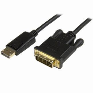 DP2DVI2MM3<BR>DisplayPort - DVI変換ケーブルアダプタ 91cm 1920x1200 ディスプレイポート(オス) - DVI-D(オス)<BR>スターテック・ドットコム㈱