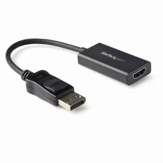DP2HD4K60H<BR>DisplayPort - HDMI 変換アダプタ HDR対応 4K/60Hz ディスプレイポート(オス) - HDMI(メス)<BR>スターテック・ドットコム㈱