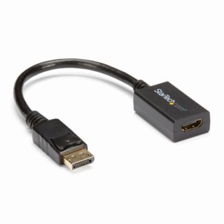 DP2HDMI2DisplayPort(オス)-HDMI(メス)変換アダプタ ディスプレイポート/ DP-HDMI変換ケーブル 1920x1200 5.1ch音声出力対応 ブラックスターテック・ドットコム㈱