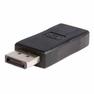 DP2HDMIADAP<BR>DisplayPort(オス)-HDMI(メス)変換アダプタ ディスプレイポート/ DP-HDMI変換コネクタ 1920x1200 5.1ch音声出力対応 ブラック<BR>スターテック・ドットコム㈱