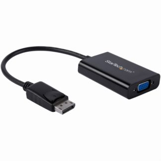 DP2VGAA<BR>DisplayPort - VGA変換アダプタ ディスプレイポート/DP(オス) - VGA/D-Sub15(メス)コンバータ オーディオ対応 1920x1200<BR>スターテック・ドットコム㈱