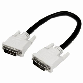 DVIDDMM1M<BR>1m DVI-Dデュアルリンクケーブル DVI-Dディスプレイケーブル(オス/オス) DVI-D(25ピン)-DVI-D(25ピン) 2560x1600 ブラック<BR>スターテック・ドットコム㈱