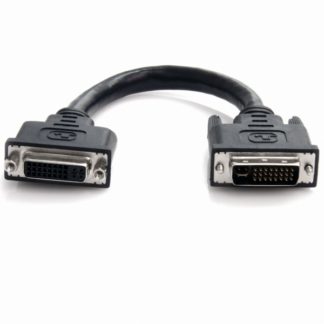 DVIEXTAA6IN15cm DVI-Iデュアルリンク デジタルアナログ対応延長ケーブル DVI-I(29ピン) オス - DVI-I(29ピン) メス 2560x1600スターテック・ドットコム㈱