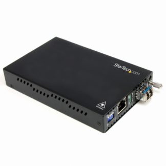 ET91000LC2<BR>ギガビットイーサネット1000Mbps対応光メディアコンバーター マルチモード用 LCコネクタ 550m Jumbo Frame対応 1000Base-T-1000Base-LX/SX変換<BR>スターテック・ドットコム㈱