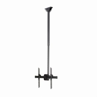 FLATPNLCEIL<BR>薄型液晶テレビ天吊り金具 天井からの距離を1060mmから1560mmに調節 32インチから75インチTVに対応できる天吊りハンガー VESAマウント規格サポート<BR>スターテック・ドットコム㈱