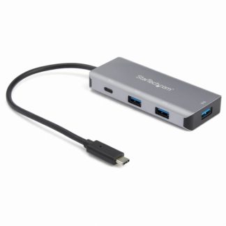 HB31C3A1CB<BR>4ポートUSB Type-Cハブ 10Gbps 3x USB-A/1x USB-C 25cmホストケーブル<BR>スターテック・ドットコム㈱