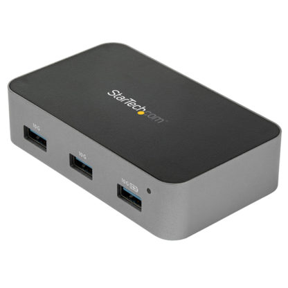 HB31C4AS4ポートUSB Type-Cハブ 10Gbps 4x USB-A 専用ACアダプタ付属スターテック・ドットコム㈱