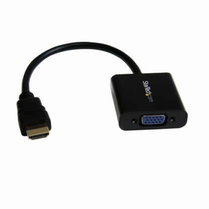 HD2VGAE2HDMI-VGA変換アダプタ/ コンバータ HDMI(19ピン)-アナログRGB(D-Sub15ピン)変換コネクタ オス/メス 1920x1080スターテック・ドットコム㈱