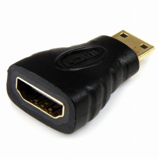 HDACFMHDMI - ミニHDMI変換アダプタ HDMI メス - mini HDMI オス mini HDMI対応カメラをフルHD対応テレビやモニターと接続スターテック・ドットコム㈱