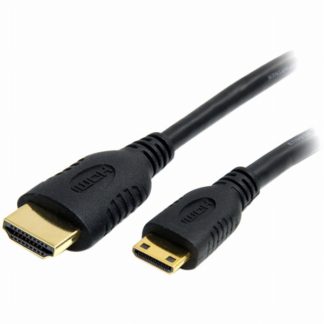 HDACMM2M<BR>イーサネット対応ハイスピードHDMIケーブル 2m HDMI(タイプA) - Mini HDMI(タイプC) オス/オス<BR>スターテック・ドットコム㈱