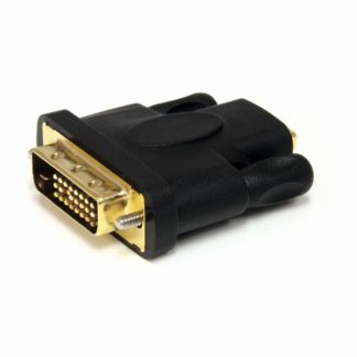HDMIDVIFM<BR>HDMI-DVI-D変換コネクタ HDMI(メス) to DVI-D(オス)変換アダプタ HDMI(19ピン)-DVI-D(25ピン)アダプタ<BR>スターテック・ドットコム㈱