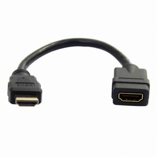 HDMIEXTAA6IN<BR>15cm ハイスピードHDMIオス/メス延長アダプタ Ultra HD 4K2K対応ケーブル<BR>スターテック・ドットコム㈱