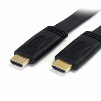 HDMIMM6FL<BR>1.8m ハイスピードHDMIフラットケーブル(イーサネット対応) Ultra HD 4K2K対応HDMIケーブル オス/オス<BR>スターテック・ドットコム㈱