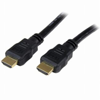 HDMM5M<BR>5m ハイスピードHDMIケーブル 4k対応HDMI-HDMIケーブル ウルトラ/ Ultra HD 4K x 2K解像度対応 オス/ オス ブラック<BR>スターテック・ドットコム㈱