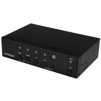 HDVGADP2HD<BR>マルチフォーマット対応自動切替器（HDMI出力） DisplayPort/ VGA/ 2x HDMI入力 - DHMI出力 マルチシグナル入力対応スイッチャ―コンバーター 4K対応<BR>スターテック・ドットコム㈱