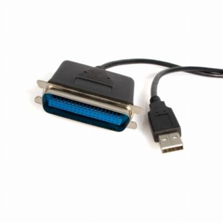 ICUSB128410<BR>3m USB-パラレルプリンタコンバータケーブル USB A(4ピン)-セントロニクス/アンフェノール 36ピン(IEEE1284準拠) 変換ケーブル オス/オス<BR>スターテック・ドットコム㈱