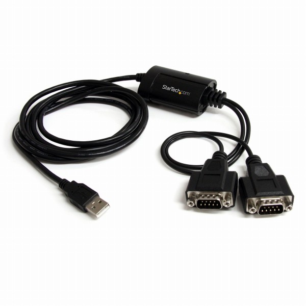 ICUSB2322F2ポート増設USB 2.0-RS232Cシリアル変換ケーブル FTDIチップ