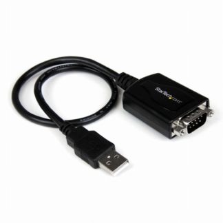 ICUSB232PRO30cm USB-RS232Cシリアル変換ケーブル 1x USB A オス-1x DB-9(D-Sub 9ピン) オス シリアルコンバータ/変換アダプタ COMポート番号保持機能スターテック・ドットコム㈱