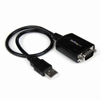 ICUSB232PRO<BR>30cm USB-RS232Cシリアル変換ケーブル 1x USB A オス-1x DB-9(D-Sub 9ピン) オス シリアルコンバータ/変換アダプタ COMポート番号保持機能<BR>スターテック・ドットコム㈱