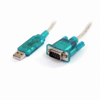 ICUSB232SM3<BR>91cm USB-RS232Cシリアル変換ケーブル 1x USB A オス-1x DB-9(D-Sub 9ピン) オス シリアルコンバータ/変換アダプタ<BR>スターテック・ドットコム㈱