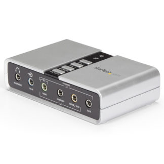 ICUSBAUDIO7D7.1ch対応USB接続外付けサウンドカード USB-DACヘッドホンアンプ/ USB-光デジタルオーディオ変換アダプタスターテック・ドットコム㈱