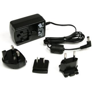 IM12D1500P<BR>AC電源パワーアダプター 12V/1.5A出力(交流110-240V入力) 3タイプのプラグ形状に対応<BR>スターテック・ドットコム㈱