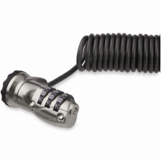 LTLOCK3DCOIL<BR>パソコン盗難防止セキュリティワイヤーロック 1.8mコイルワイヤー ダイヤル式 3桁の暗証番号を自由に設定<BR>スターテック・ドットコム㈱