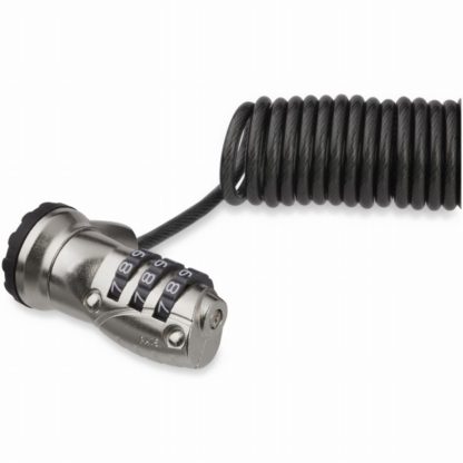 LTLOCK3DCOILパソコン盗難防止セキュリティワイヤーロック 1.8mコイルワイヤー ダイヤル式 3桁の暗証番号を自由に設定スターテック・ドットコム㈱