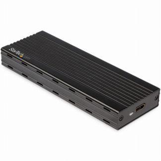 M2E1BMU31C<BR>NVMe M.2 SSDケース PCIe接続タイプ限定 ASMedia社開発USB 3.1 Gen 2-PCIe NVMe SSDブリッジコントローラ使用 Thunderbolt 3互換<BR>スターテック・ドットコム㈱