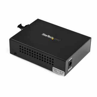 MCM1110MMLC<BR>ギガビットイーサネット対応光メディアコンバータ 850nm マルチモード LCコネクタ 550m 10/100/1000Mbpsネットワーク対応<BR>スターテック・ドットコム㈱