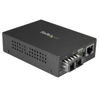 MCMGBSCSM10Gigabit対応光メディアコンバータ 1000Base-LX 2芯SC端子 シングルモード(2芯) 最大10km ギガビット対応光メディアコンバータ 光 - LAN変換器スターテック・ドットコム㈱