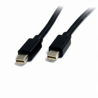 MDISP1M<BR>Mini DisplayPort 1.2 ケーブル 1m 4K / HBR2対応ミニディスプレイポートケーブル Mini DP(オス) - Mini DP(オス)<BR>スターテック・ドットコム㈱