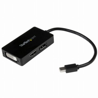 MDP2DPDVHDスリーインワンMini DisplayPort-DisplayPort/ DVI/ HDMI変換アダプタスターテック・ドットコム㈱