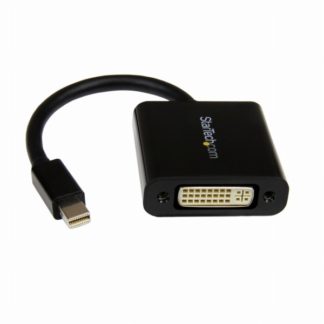 MDP2DVI3<BR>Mini Displayport-DVI変換アダプタ ミニディスプレイポート/ Mini DP-DVI変換ケーブル Mini DisplayPort オス-DVI-I(29ピン) メス 1920x1200 ブラック<BR>スターテック・ドットコム㈱
