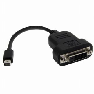 MDP2DVISMini DisplayPort-DVIアクティブ変換アダプタ ミニディスプレイポート/ mini DP オス-DVI-D(25ピン) メス アクティブ変換ケーブル 1920x1200 ブラックスターテック・ドットコム㈱