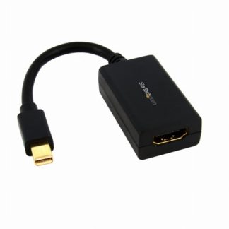 MDP2HDMI<BR>Mini DisplayPort-HDMI変換アダプタ ミニディスプレイポート/ mini DP(オス)-HDMI(メス)コンバータ 1920x1200 ブラック<BR>スターテック・ドットコム㈱