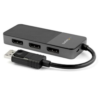 MST14DP123DP<BR>3ポートDisplayPort MSTハブ 3x 4K対応 DP1.4準拠マルチモニタースプリッタ Windows対応<BR>スターテック・ドットコム㈱