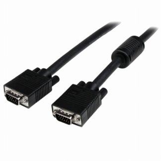 MXTMMHQ7M<BR>7m 高解像度VGA(アナログRGB)同軸ディスプレイケーブル 高密度D-Sub15ピン(ミニ) オス-高密度D-Sub15ピン(ミニ) オス 1920x1200 ブラック<BR>スターテック・ドットコム㈱