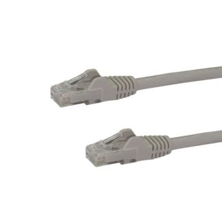 N6PATC150CMGRカテゴリー6 LANケーブル 1.5m ツメ折れ防止RJ45コネクタ グレー CAT6ギガビットイーサネットケーブル 24AWGスターテック・ドットコム㈱