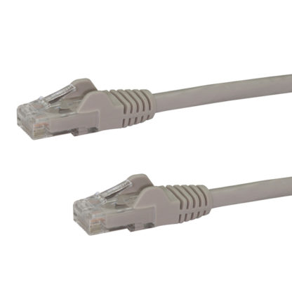 N6PATC3MGR3m Cat6対応LANケーブル カテゴリ6対応イーサネットUTPケーブル スナグレスタイプ グレイ RJ45 オス - RJ45 オススターテック・ドットコム㈱