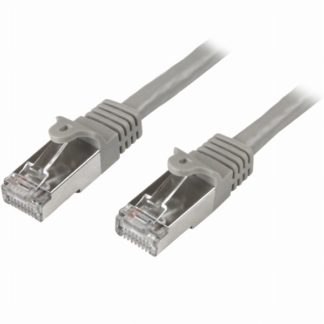 N6SPAT1MGR<BR>カテゴリ6 LANケーブル 1m グレー ツメ折れ防止RJ45コネクタ S/FTP(2重シールドツイストペア)ケーブル<BR>スターテック・ドットコム㈱