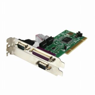 PCI2S1P<BR>RS232Cシリアル2ポート/IEEE1284パラレル1ポート増設PCIインターフェースカード (16550 UART対応) 2x DB9 オス/ 1x DB25 メス SPP/EPP/ECP/BPP転送モード対応<BR>スターテック・ドットコム㈱
