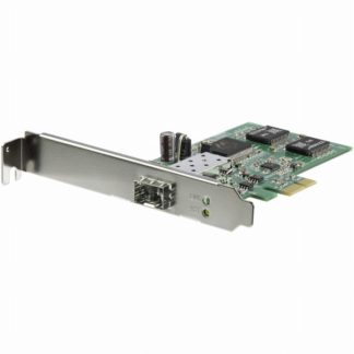 PEX1000SFP2PCI Express接続SFP対応ギガビットイーサネットLANカード Gigabit Ethernet光ファイバーネットワークアダプタ NIC 1000Base-SX/LX準拠スターテック・ドットコム㈱