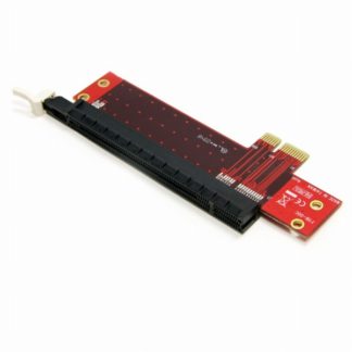 PEX1TO162<BR>PCI Express x1-x16変換カード ロープロファイル用スロット拡張アダプタ(PCIe x1からx16へ)<BR>スターテック・ドットコム㈱