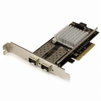 PEX20000SFPI<BR>10GbE/ギガビットイーサネット対応2ポート オープンSFP+搭載 光ファイバーネットワークカード PCI Express Intel 82599チップセット搭載<BR>スターテック・ドットコム㈱
