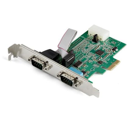 PEX2S953シリアル2ポート増設PCI Expressカード 2xRS232Cポート拡張PCIe接続ボード 16950 UART内蔵 Windows&Linux対応スターテック・ドットコム㈱