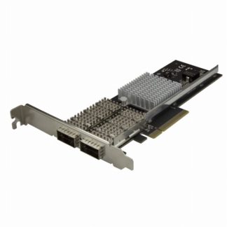 PEX40GQSFDPIデュアルポートQSFP+サーバーNICカード PCI Express対応 Intel XL710チップ搭載 40Gbネットワークインターフェースカードスターテック・ドットコム㈱